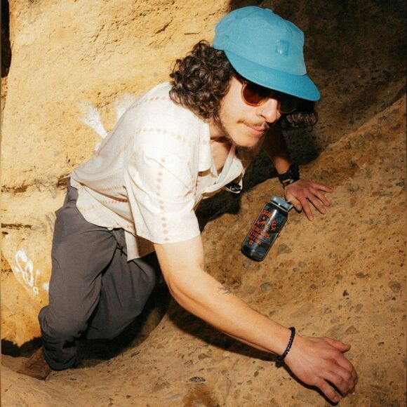 686 Trek Hat Five Panel Adjustable Hiking Running Hat Deep Lake Pine Blue New - Picture 8 of 8